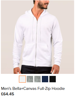 Empath Men's Bella+Canvas Full Zip Hoodie