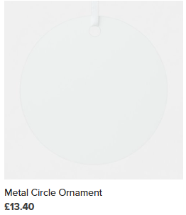 Empath Circle Metal Hanging Ornament Gift