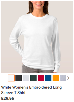 Empath Women's Embroidered Long Sleeved T-Shirt