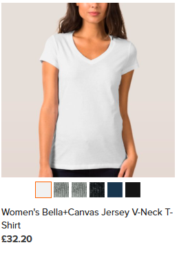 Empath Women's Bella+Canvas Jersey V-Neck T-Shirt
