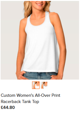 Empath Women's Custom All-Over Print Racerback Tank Top