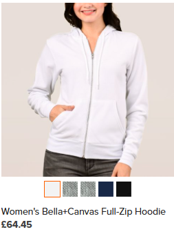 Empath Women's Bella+Canvas Full-Zip Hoodie